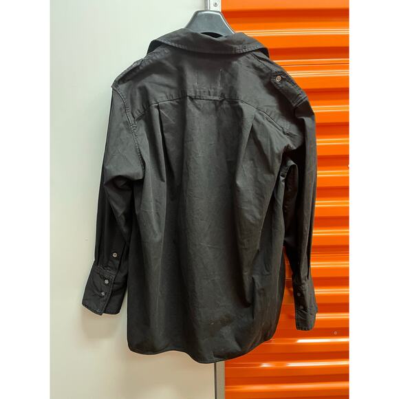 Citizens of Humanity - Ari Buttondown Shirt / S / Black - Picture 4 of 9